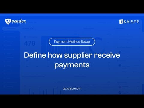 Payment Methods Setup
